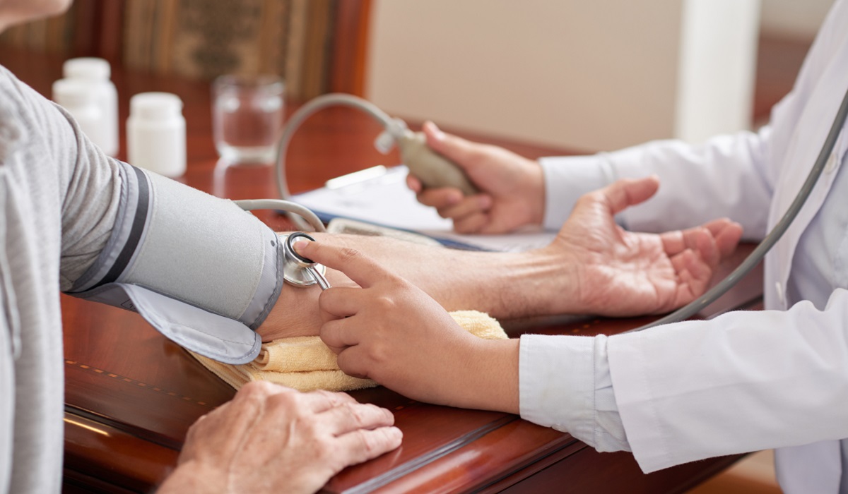 How can you identify the high blood pressure symptoms?